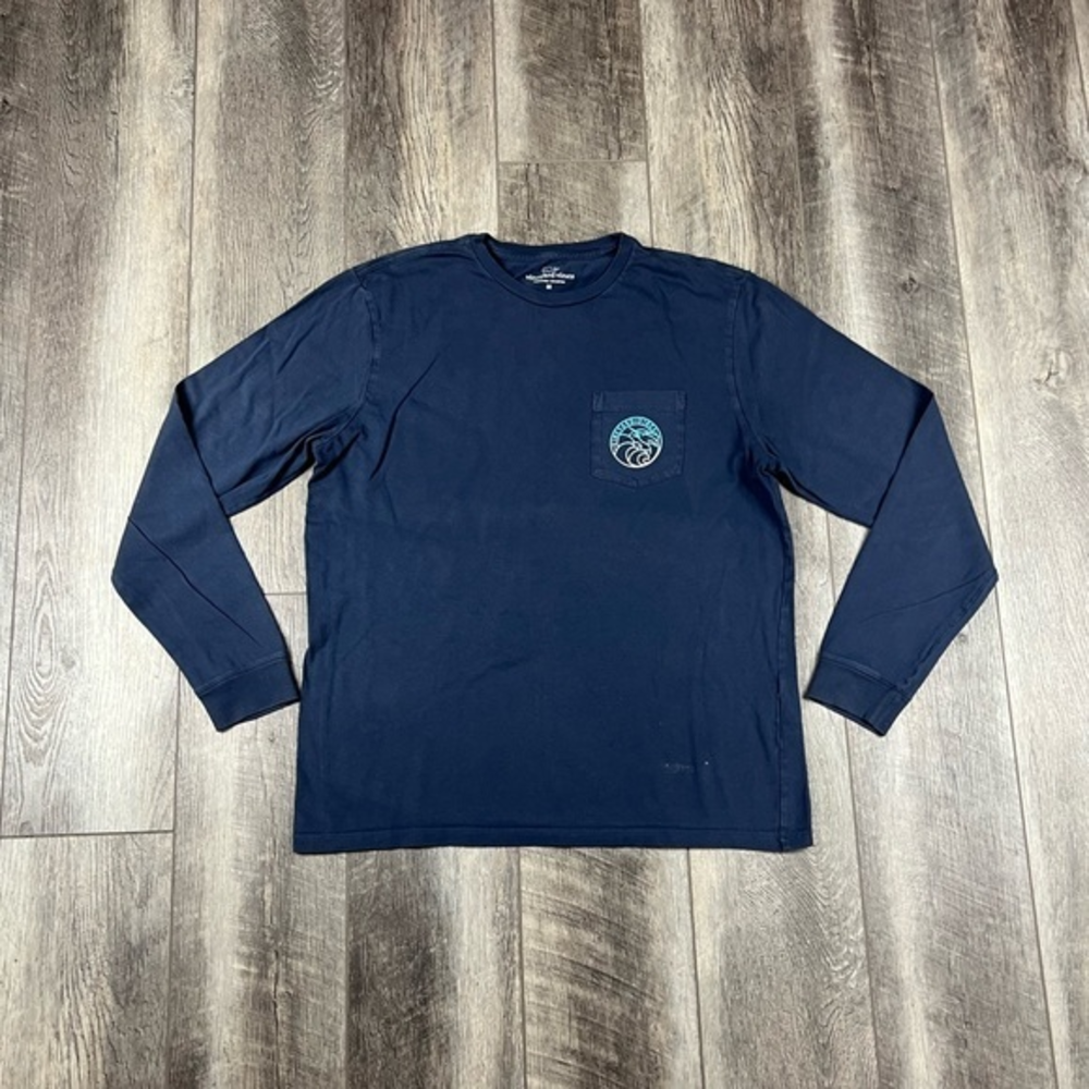 Vineyard Vines Mens Navy Long‎ Sleeve